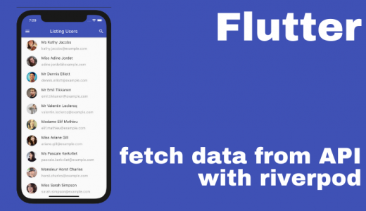 [Flutter] 初心者でも簡単！APIでデータを取得してListViewに表示する方法