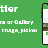 [Flutter] 初心者でもプラグインで簡単！カメラと写真を読み込むimage_pickerの使い方